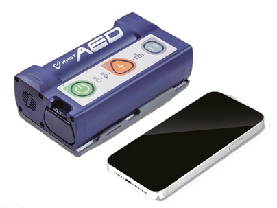 ViVest P3 mit Smartphone Größenvergleich